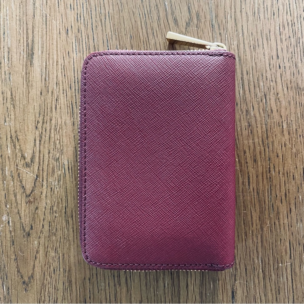Tory Burch Emerson Zip Coin Case Wallet Leather - Picture 3 of 5